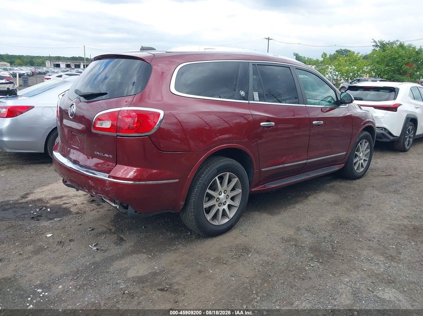 Vin: 5gakrbkd6gj333268, lot: 46408268, buick enclave leather 20164