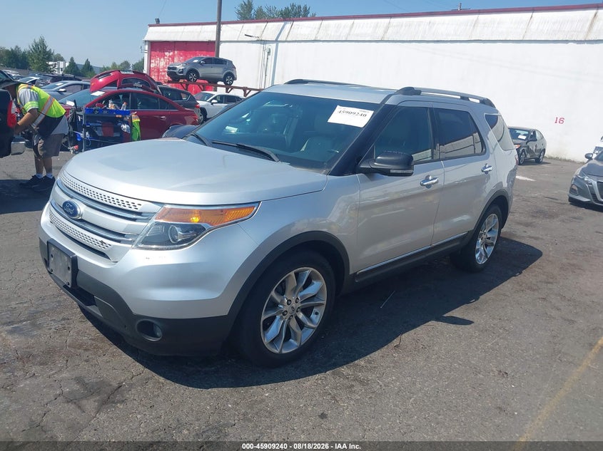 2013 Ford Explorer, Удар сзади, IAAI, VIN 1FM5K7D82DGB20545 — фото 2