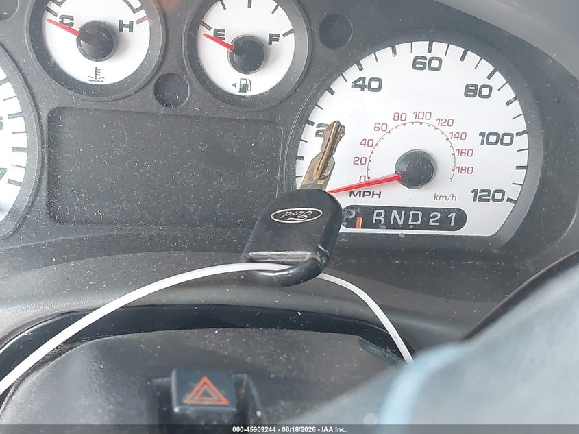 FORD RANGER 2007 VIN 1FTYR44UX7PA07648