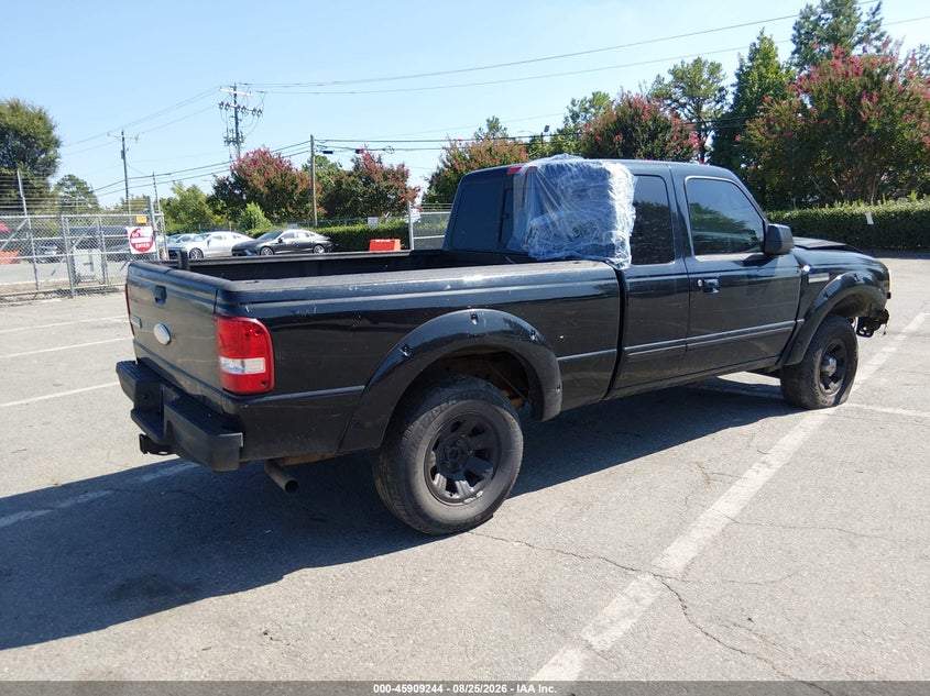 FORD RANGER 2007 VIN 1FTYR44UX7PA07648
