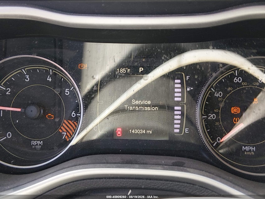 2014 JEEP CHEROKEE SPORT UTILITY VEHICLE 2.4L I-4 VVT, 184HP