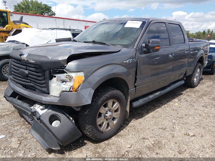 2011 Ford F-150, Front End, IAAI, VIN 1FTFW1EF3BKD91910 — photo 2