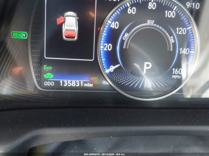 LEXUS ES 300H 2019 VIN 58AB21B15KU002423