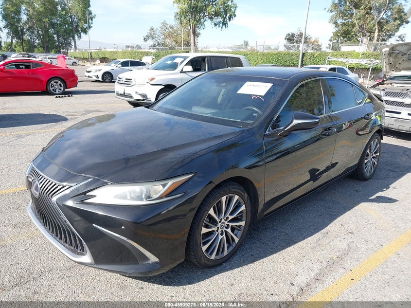 LEXUS ES 300H 2019 VIN 58AB21B15KU002423
