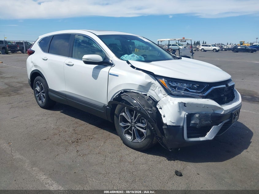 2022 Honda Cr-V Hybrid Ex-L, Front, IAAI, VIN 5J6RT6H80NL030191