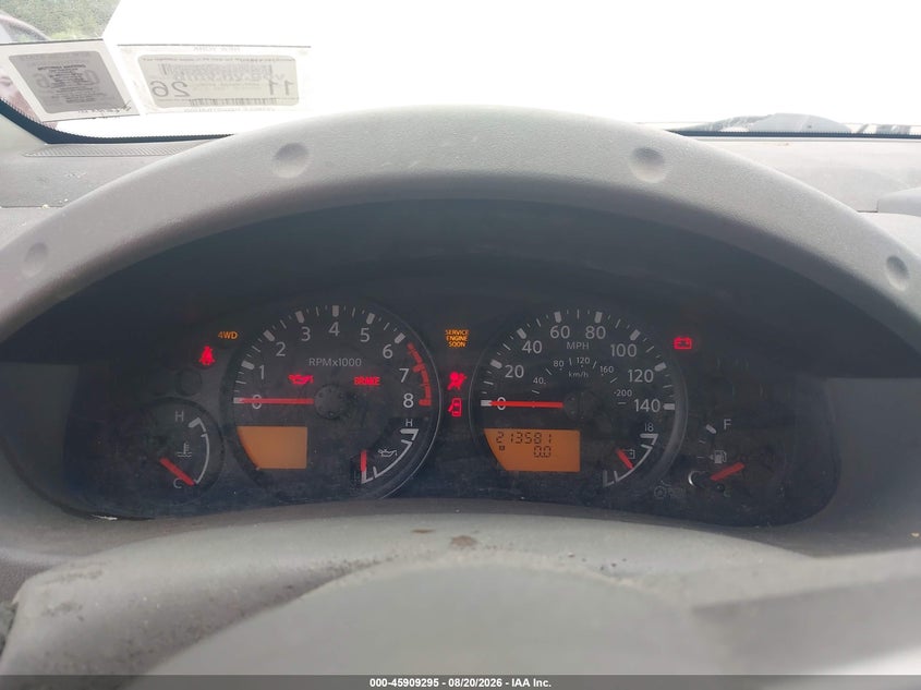 2008 NISSAN FRONTIER auction photo 7