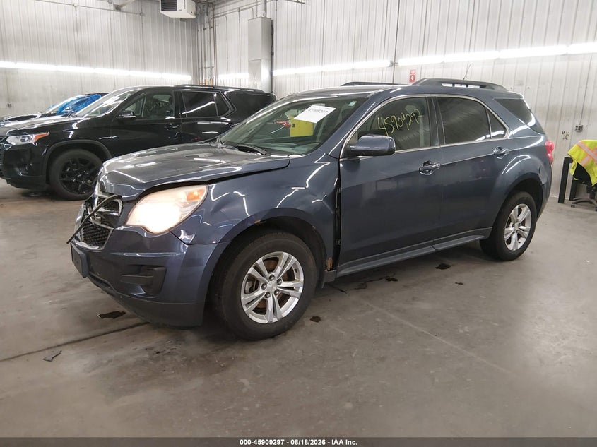 2013 Chevrolet Equinox, Удар спереду, IAAI, VIN 2GNALDEK8D6146583 — фото 2