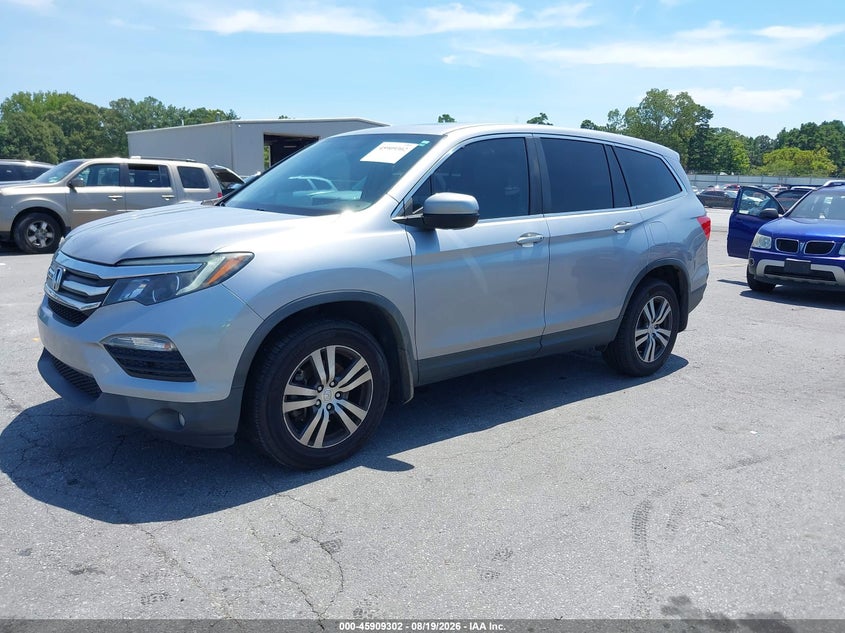 Vin: 5fnyf6h52hb064350, lot: 46408370, honda pilot ex-l 20172