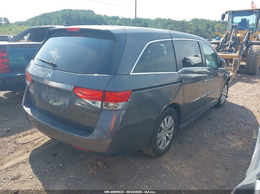 Vin: 5fnrl5h69fb106493, lot: 46408390, honda odyssey ex-l 20154