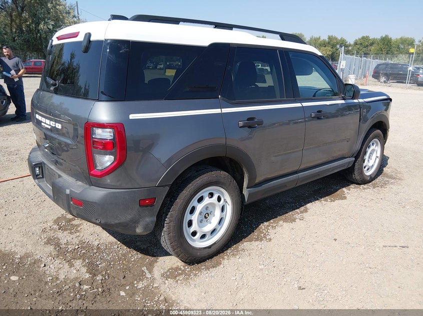 Vin: 3fmcr9gn7srf20316, lot: 46408391, ford bronco sport heritage 20254