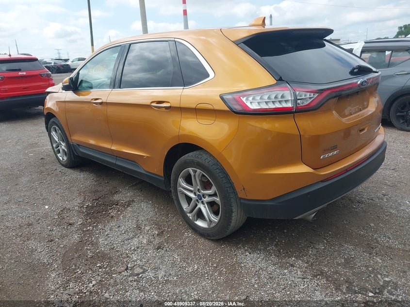 2016 FORD EDGE auction photo 3
