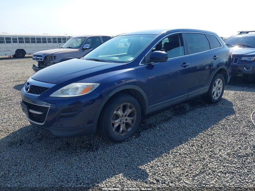 2011 Mazda CX-9, Rear, IAAI, VIN JM3TB3BA0B0319231 — photo 2