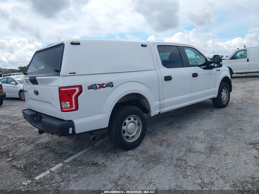 Vin: 1ftew1ef6hke40327, lot: 46408442, ford f-150 xl 20174