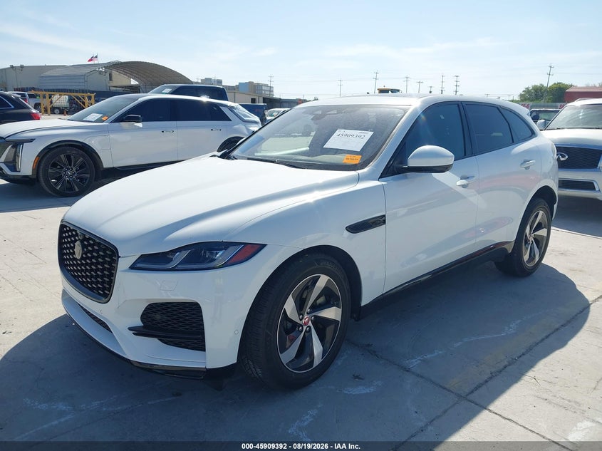 Vin: sadcj2eu3ma664363, lot: 46408460, jaguar f-pace s p340 awd automatic 20212