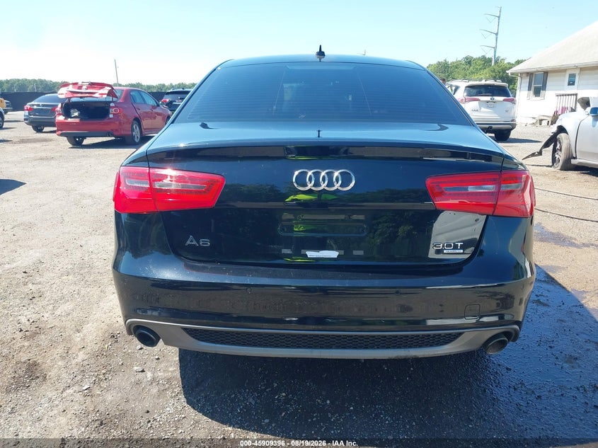 AUDI A6 2012 VIN WAUHGAFC7CN158393
