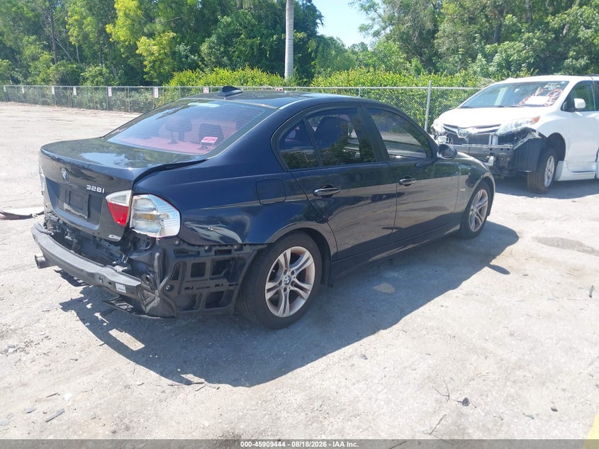 BMW 328I 2008 VIN WBAVA37518NL45331