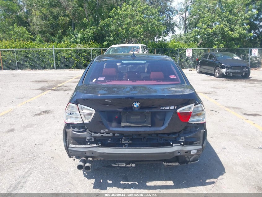BMW 328I 2008 VIN WBAVA37518NL45331