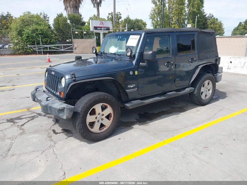 2007 Jeep Wrangler, Normal Wear & Tear, IAAI, VIN 1J4GA59127L162266 — photo 2