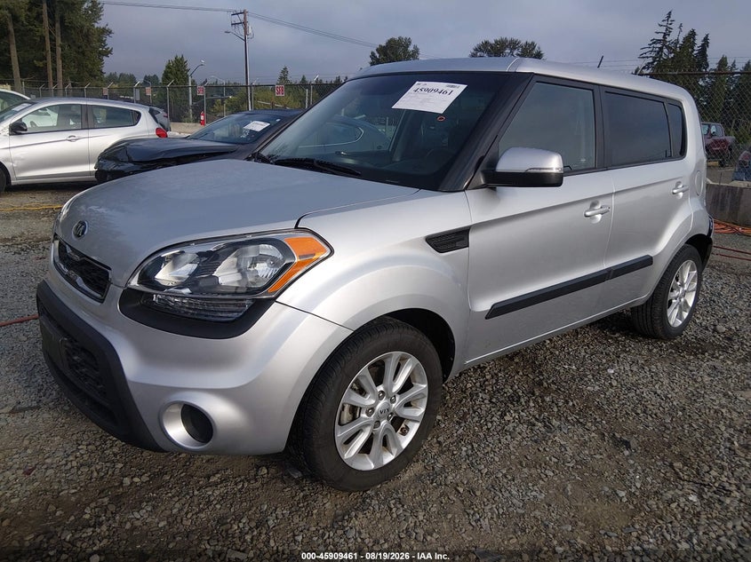 2013 Kia Soul, Rear, IAAI, VIN KNDJT2A65D7486926 — photo 2