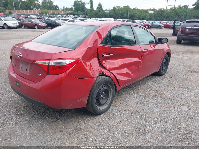 2015 TOYOTA COROLLA SEDAN 1.8L I-4 DOHC, VVT, 132HP