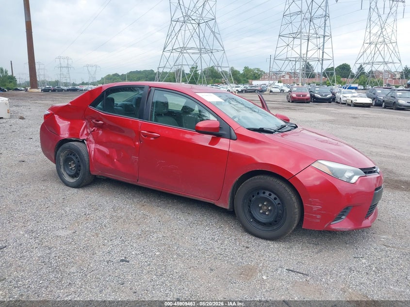 2015 TOYOTA COROLLA auction photo 1