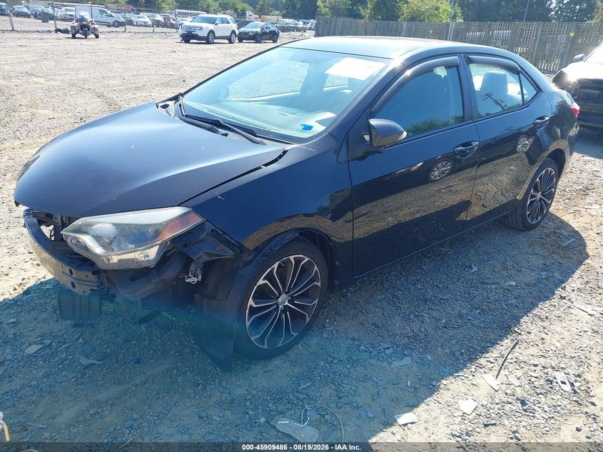 2015 Toyota Corolla, Удар спереди, IAAI, VIN 2T1BURHE7FC260475 — фото 2