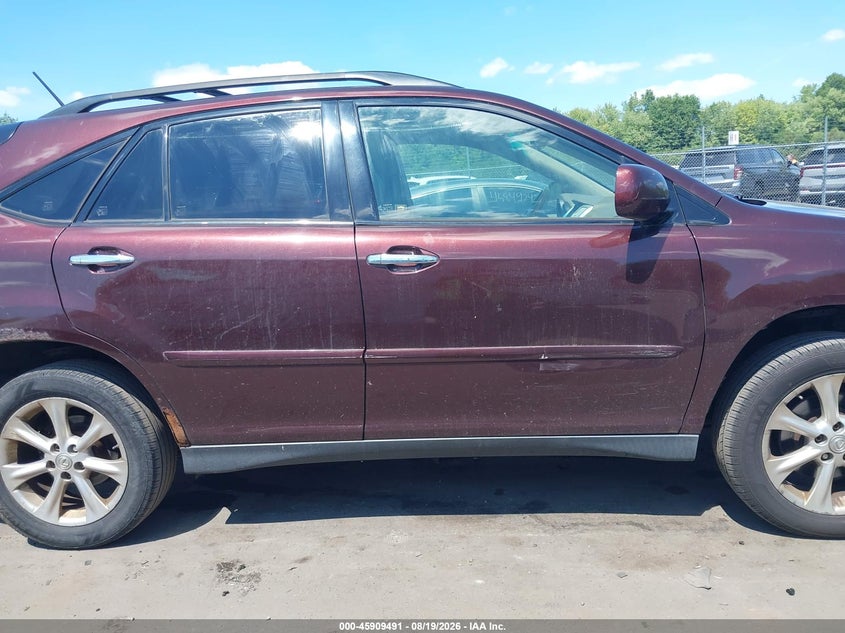 2009 LEXUS RX SPORT UTILITY VEHICLE 3.5L V-6 DOHC, VVT, 270HP