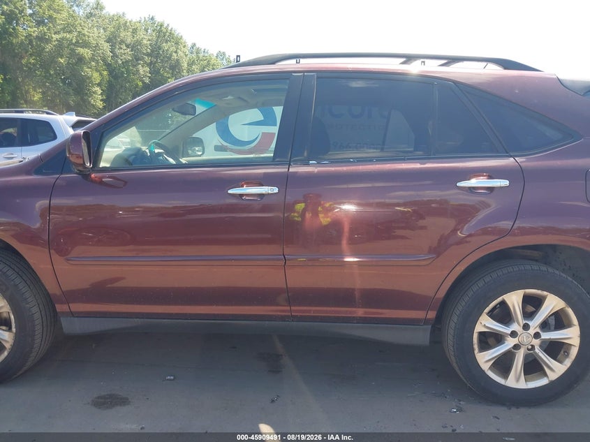 2009 LEXUS RX SPORT UTILITY VEHICLE 3.5L V-6 DOHC, VVT, 270HP