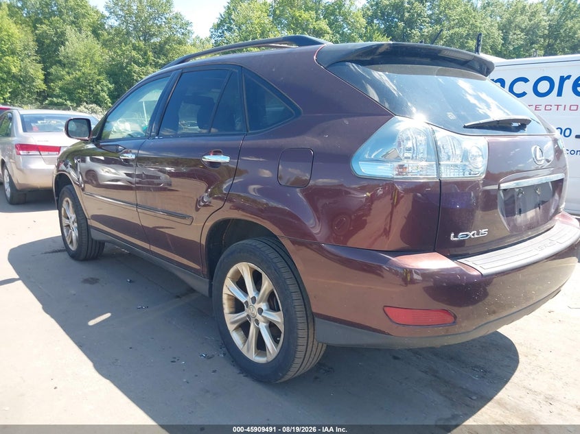 2009 LEXUS RX SPORT UTILITY VEHICLE 3.5L V-6 DOHC, VVT, 270HP