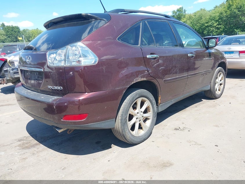 2009 LEXUS RX SPORT UTILITY VEHICLE 3.5L V-6 DOHC, VVT, 270HP