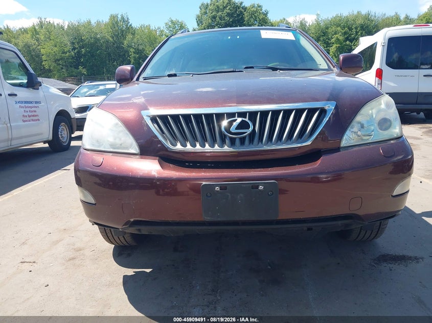 2009 LEXUS RX SPORT UTILITY VEHICLE 3.5L V-6 DOHC, VVT, 270HP