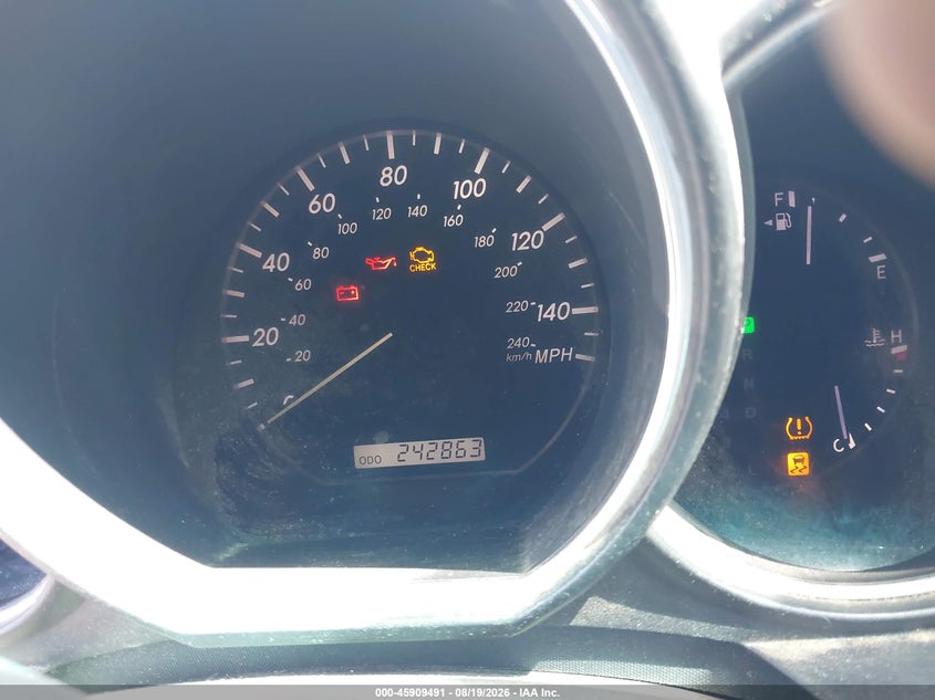 2009 LEXUS RX SPORT UTILITY VEHICLE 3.5L V-6 DOHC, VVT, 270HP