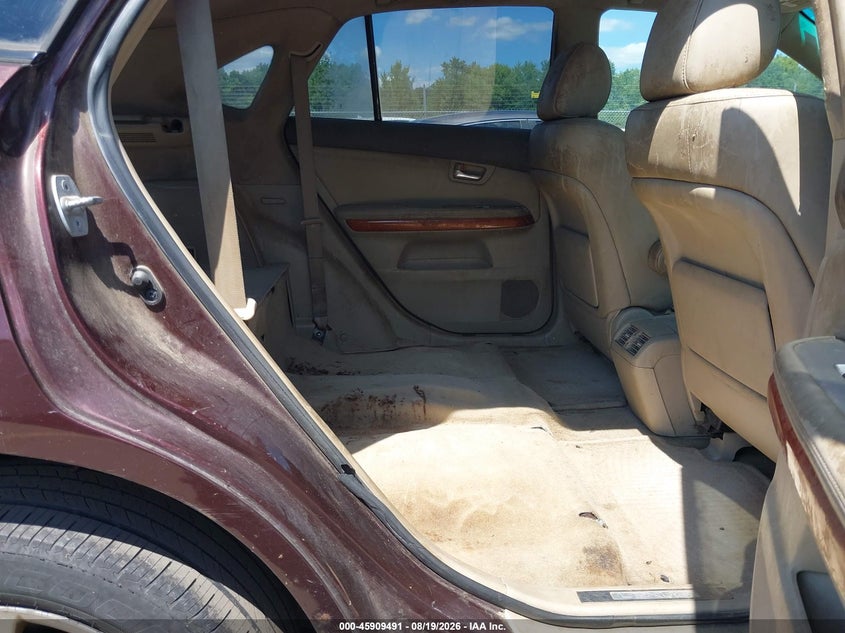 2009 LEXUS RX SPORT UTILITY VEHICLE 3.5L V-6 DOHC, VVT, 270HP