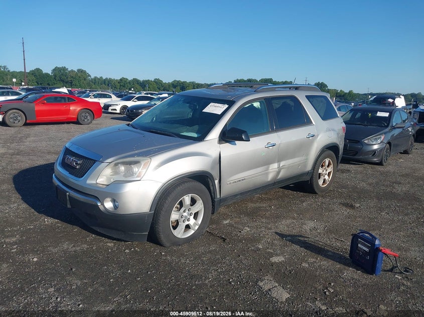 2007 GMC ACADIA SPORT UTILITY VEHICLE 3.6L V-6 DOHC, VVT, 275HP