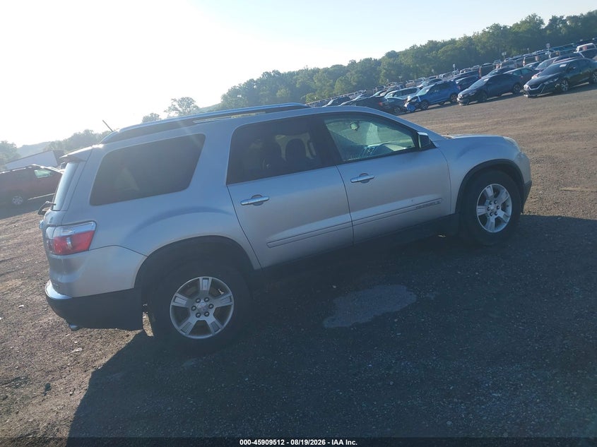 2007 GMC ACADIA SPORT UTILITY VEHICLE 3.6L V-6 DOHC, VVT, 275HP