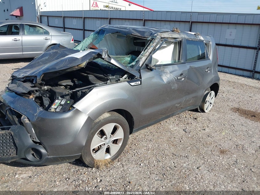 Vin: kndjn2a22g7310007, lot: 46408581, kia soul 20162