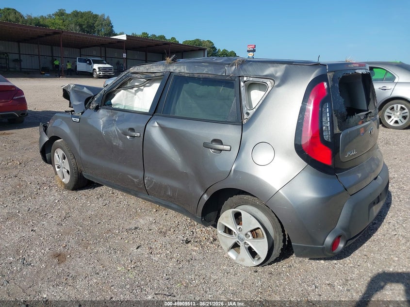 Vin: kndjn2a22g7310007, lot: 46408581, kia soul 20163