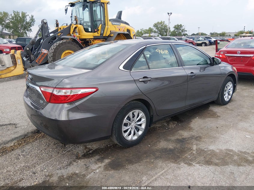 Vin: 4t1bd1fk8gu185800, lot: 46408686, toyota camry hybrid le 20164