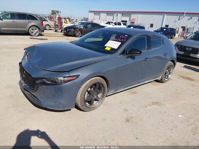 2022 Mazda 3, Front End, IAAI, VIN JM1BPBJY9N1516413 — photo 2