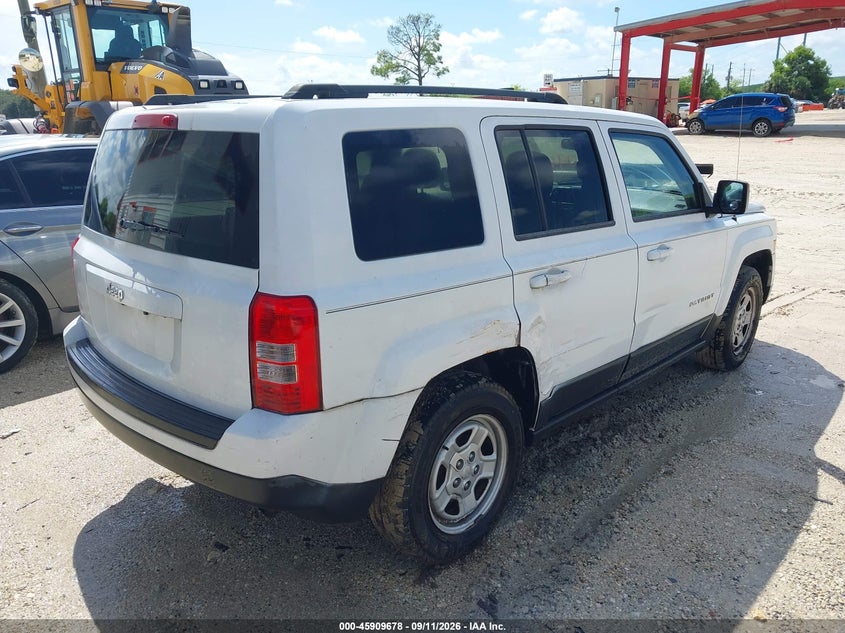 Vin: 1c4njpba2dd265261, lot: 46408746, jeep patriot sport 20134