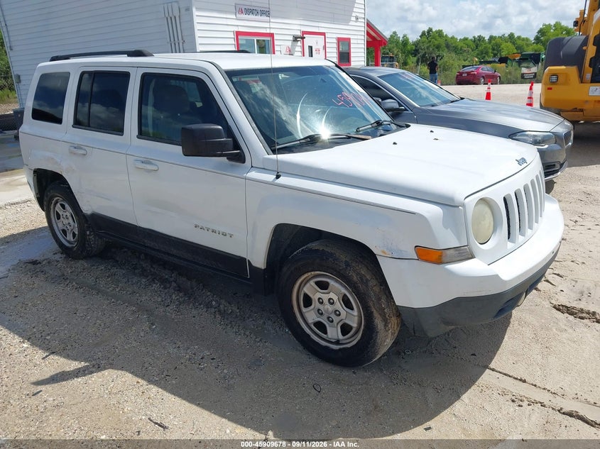 2013 JEEP PATRIOT auction photo 1