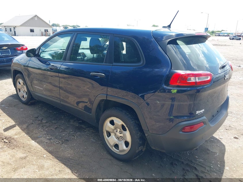 2015 JEEP CHEROKEE auction photo 3