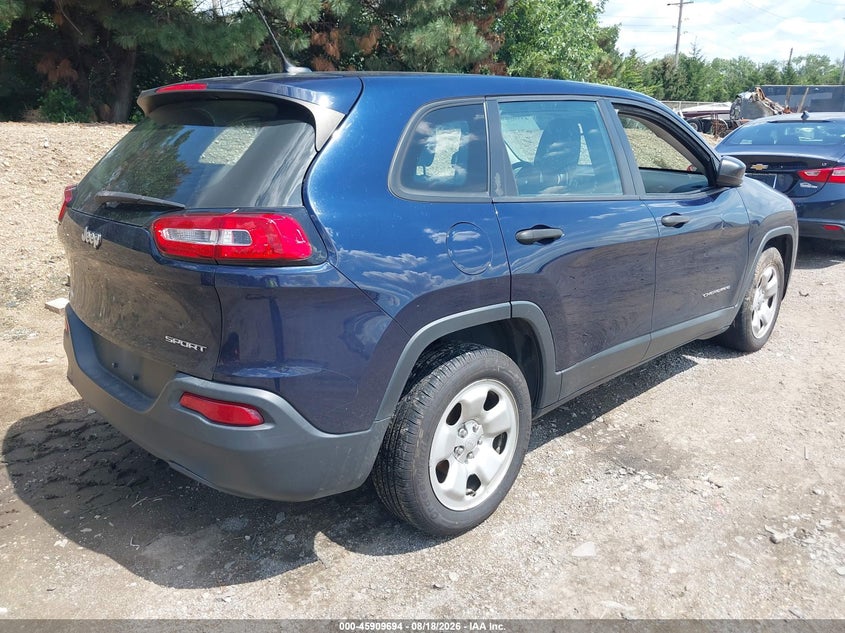 2015 JEEP CHEROKEE auction photo 4
