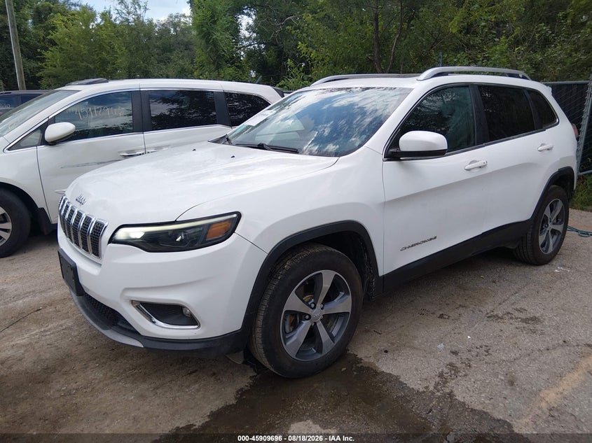 2019 Jeep Cherokee, Hail, IAAI, VIN 1C4PJMDX1KD484556 — photo 2