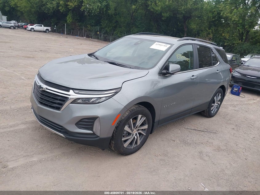 2024 Chevrolet Equinox Fwd Lt, Flood, IAAI, VIN 3GNAXKEG0RS175881 — photo 2