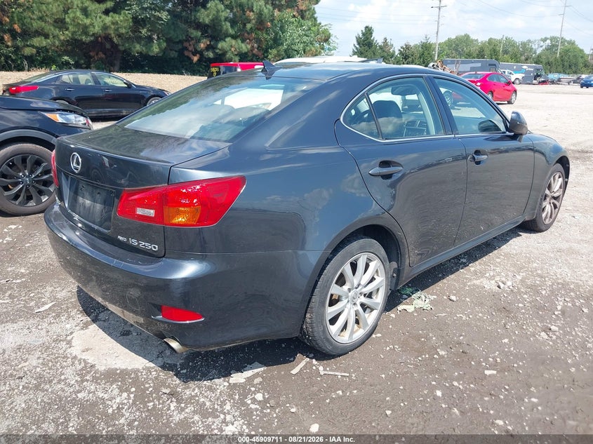 LEXUS IS 250 2008 VIN JTHCK262082022283