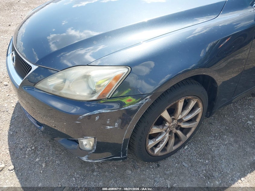 LEXUS IS 250 2008 VIN JTHCK262082022283
