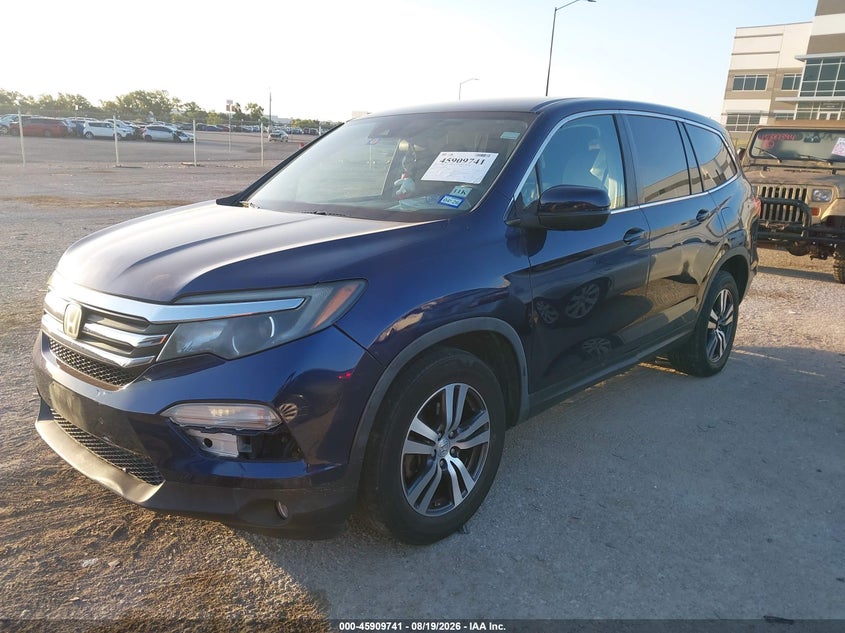 2018 Honda Pilot, Правый бок, IAAI, VIN 5FNYF6H49JB014848 — фото 2