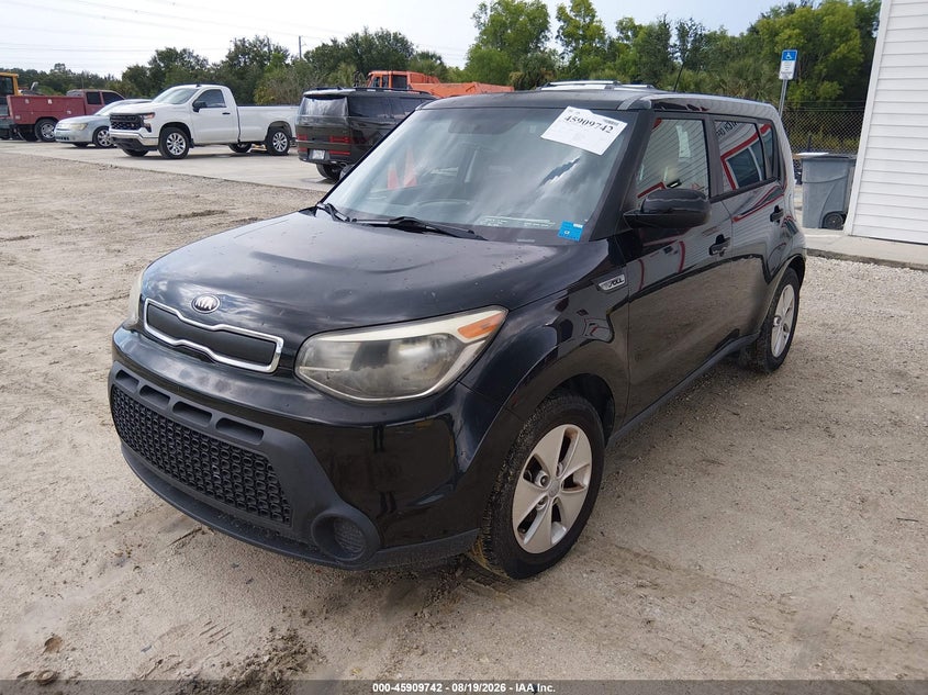 Vin: kndjn2a25g7248098, lot: 46408810, kia soul 20162