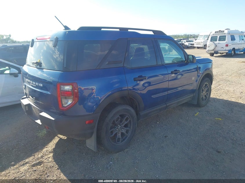 Vin: 3fmcr9b67rrf30340, lot: 46408817, ford bronco sport big bend 20244